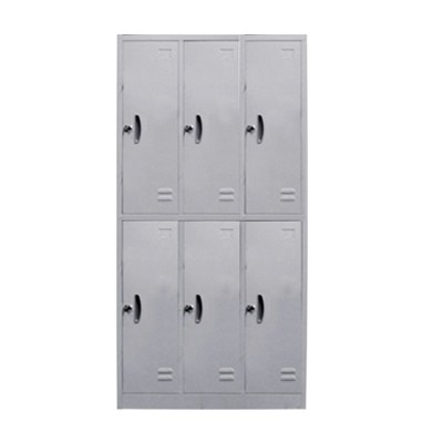 6 Door Steel Locker with Metal Body All | Haimobilia DL-0645